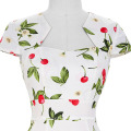 Grace Karin 17 Patterns Cap Sleeve Printed Cherry Cotton Retro Vintage Pinup Dress CL007597-16